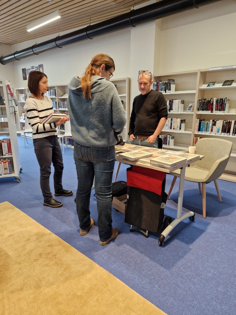 Discussion avec karine et Anne sophie