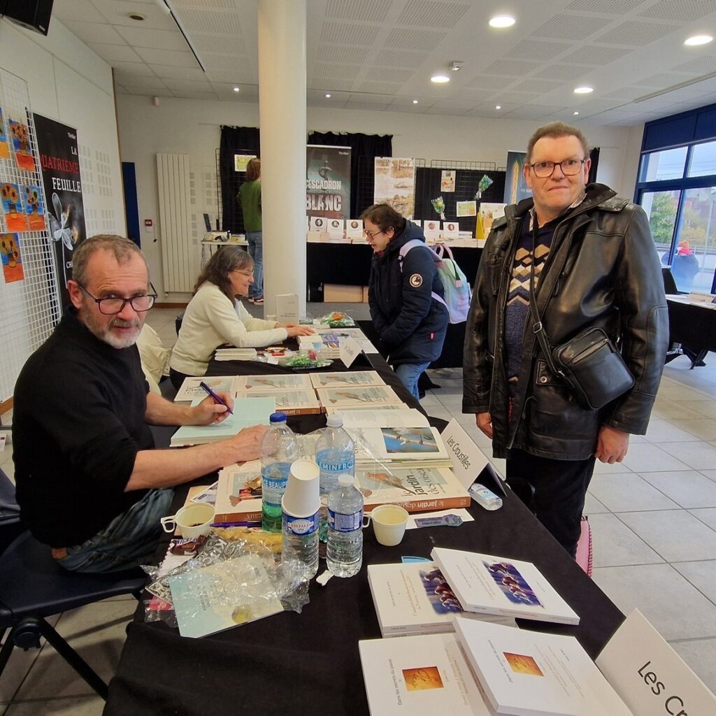 Salon du livre de Saint-Vallier jean-Louis Lovisa